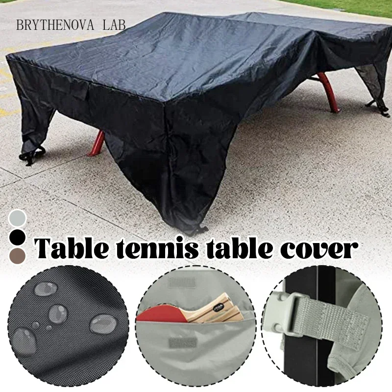Table Tennis Post - 190T/210D Ping Pong Table Cover Outdoor