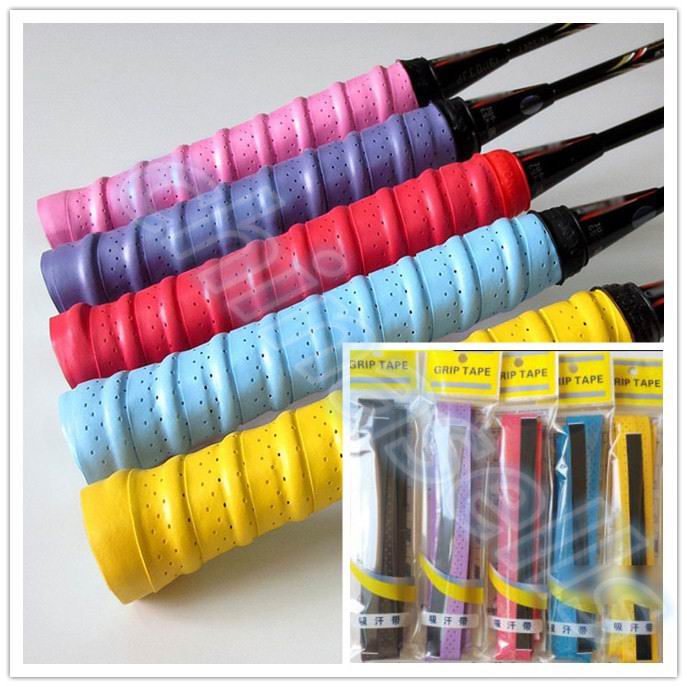 Side Tape Racket - 10 Chiếc Tennis Overgrips Chống Trượt