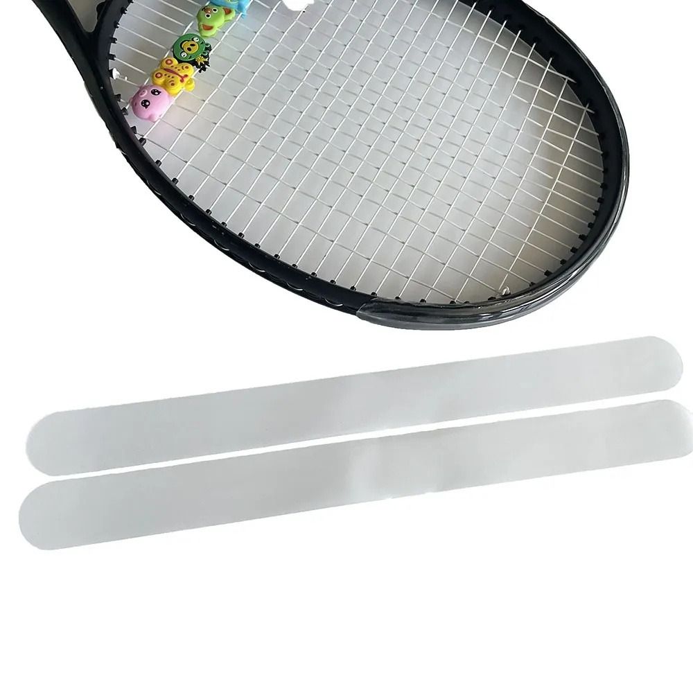 Side Tape Racket - Transparent Racket Head Sticker Frame Guard