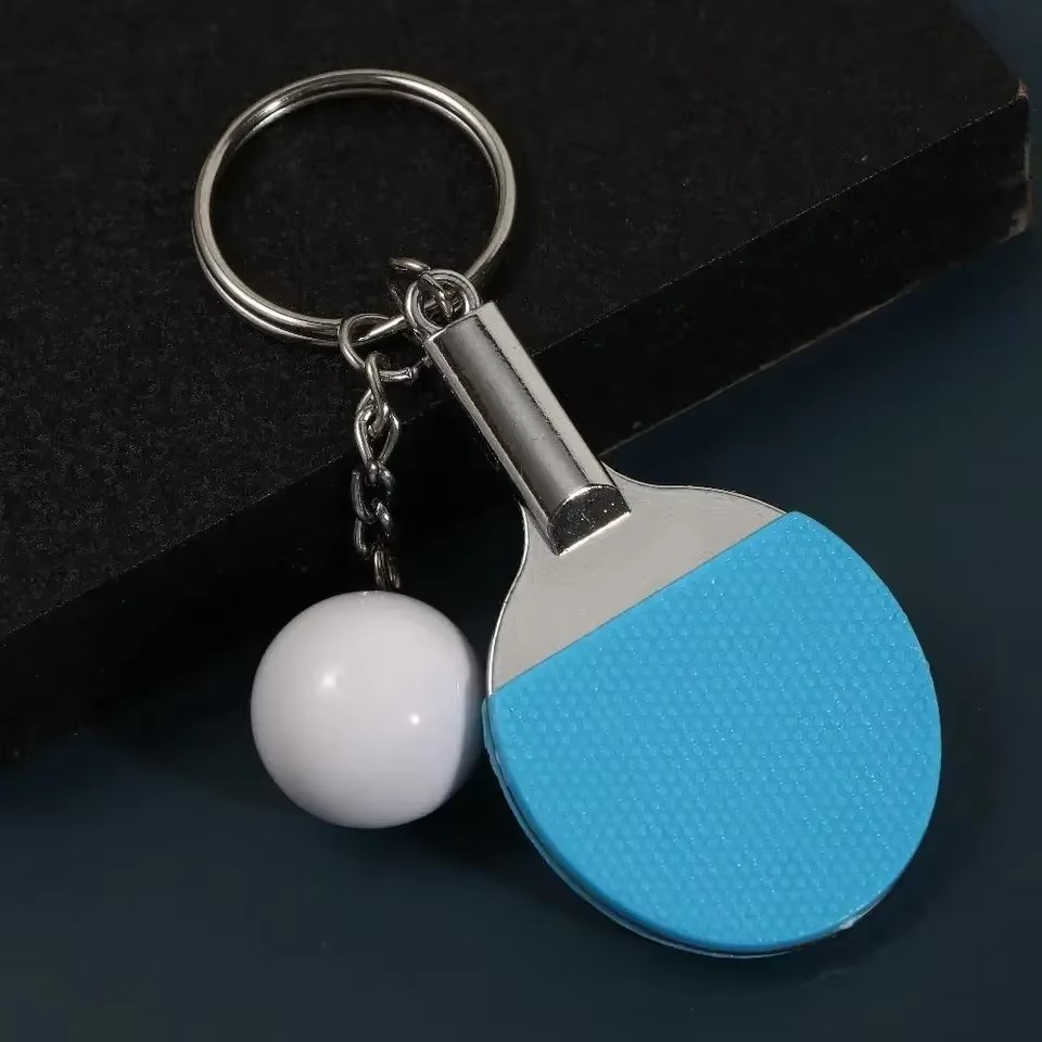 Creative Cute Mini Table Tenni - đánh giá và giá Table Tennis Keychain