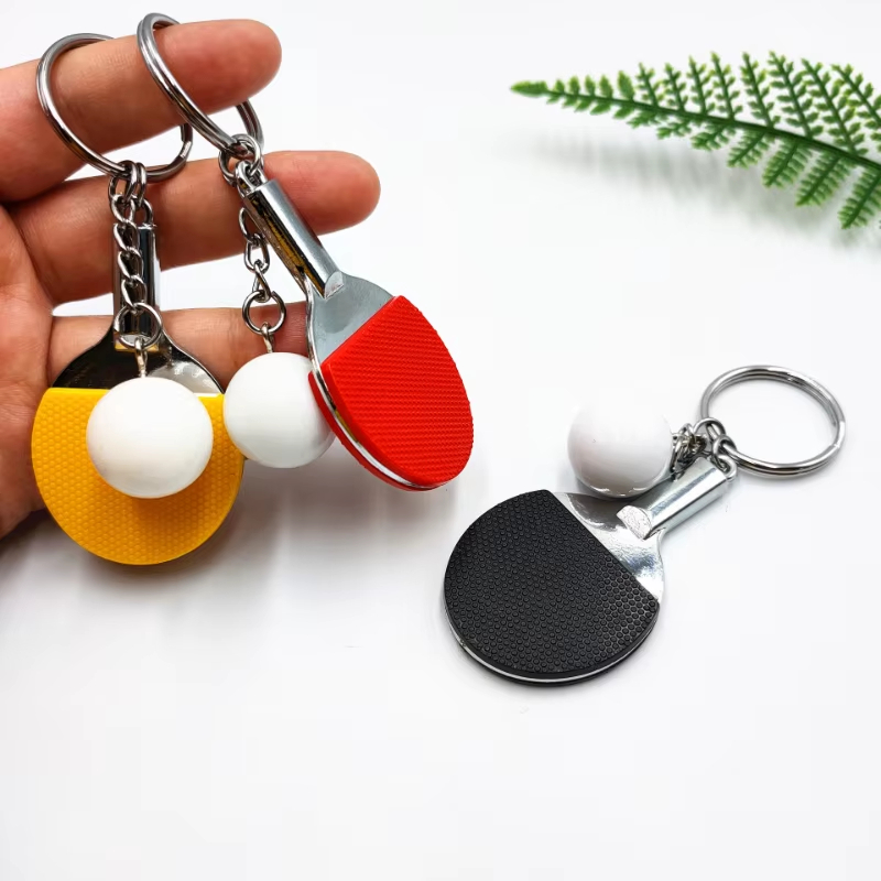 7 Colors Cute Ping Pong Racket - đánh giá và giá Table Tennis Keychain