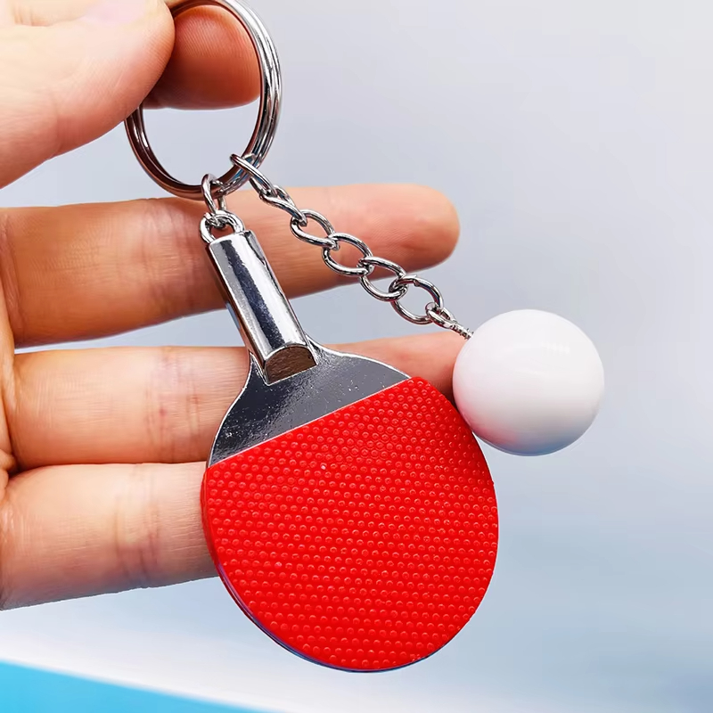 7 Colors Cute Ping Pong Racket - đánh giá và giá Table Tennis Keychain