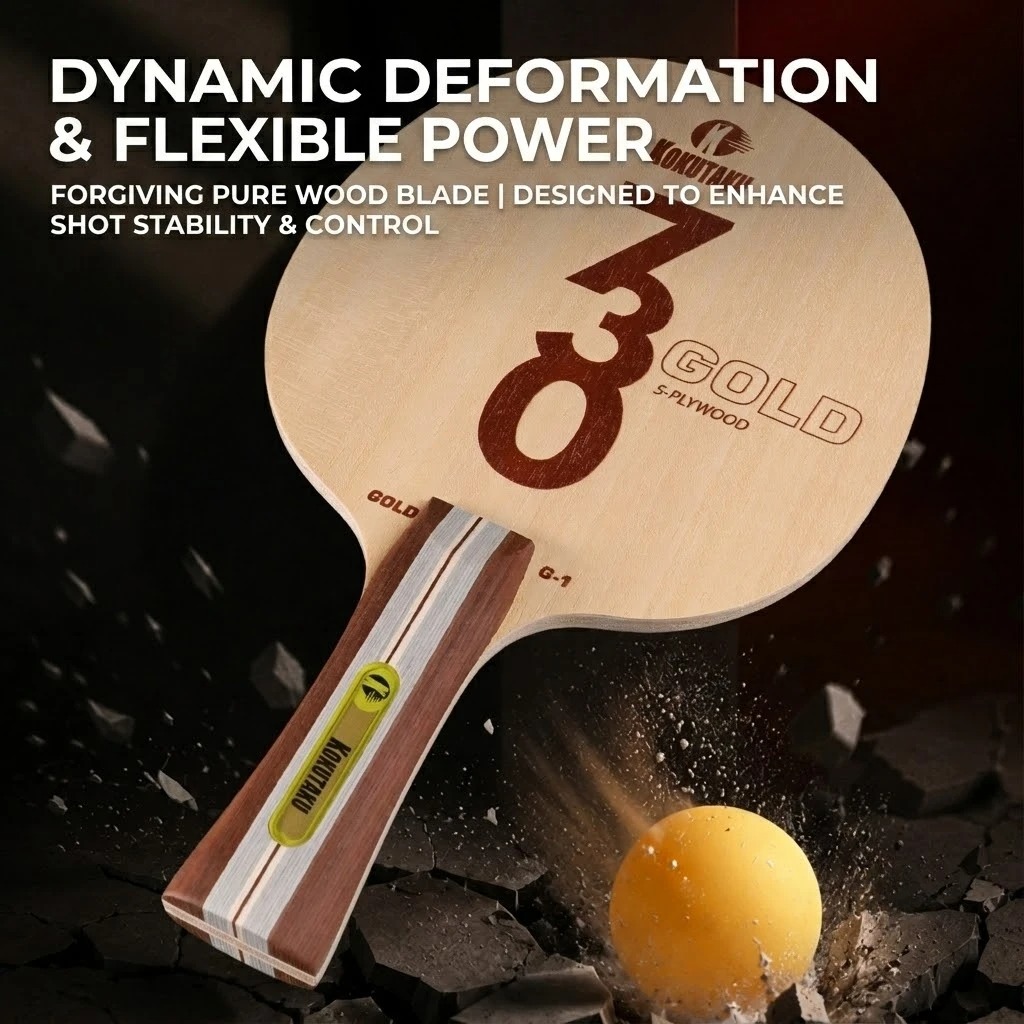 Kokutaku Table Tennis Blade FL - đánh giá và giá Table Tennis Blades