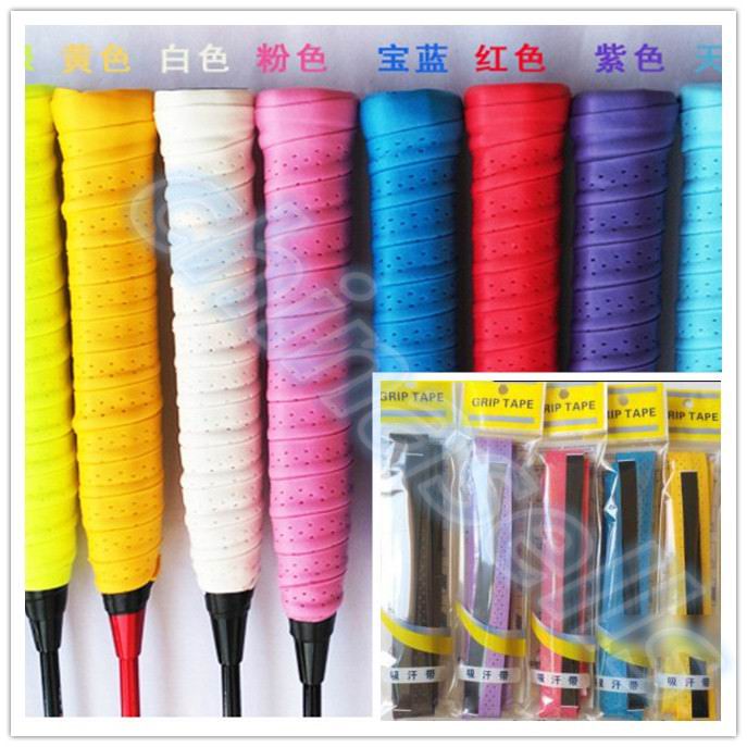 10 Chiếc Tennis Overgrips Chốn - đánh giá và giá Side Tape Racket