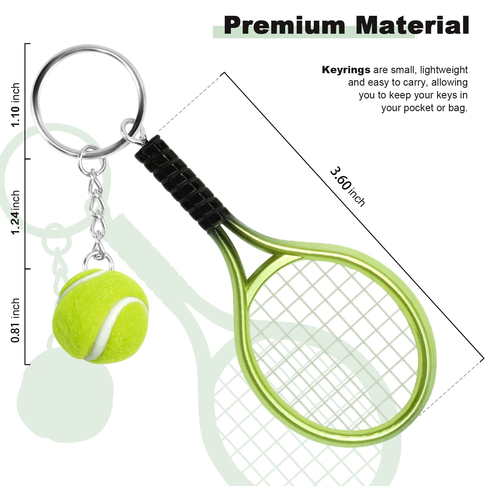6Pcs Tennis Table Tennis Ping  - đánh giá và giá Table Tennis Keychain