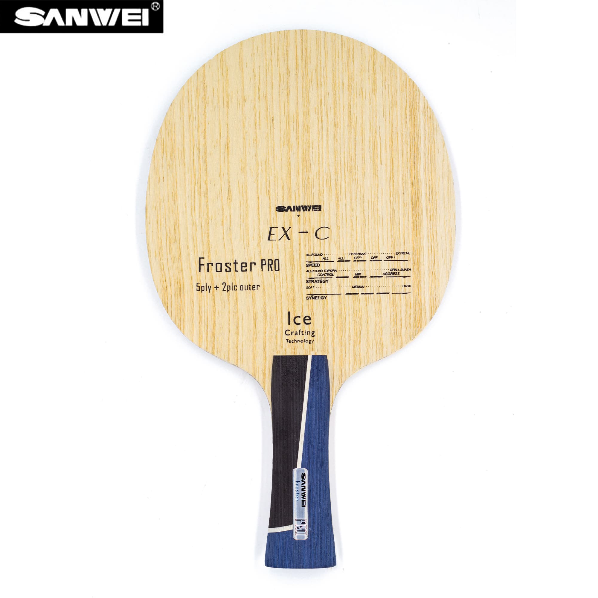 SANWEI ALC Table Tennis Blade  - đánh giá và giá Table Tennis Blades