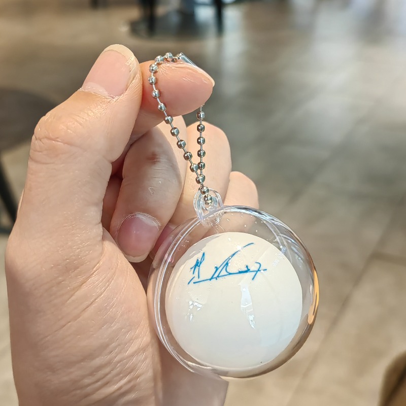 Mini Table Tennis Ball Signatu - đánh giá và giá Table Tennis Keychain
