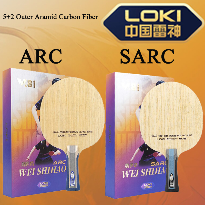 New LOKI W81 Series ARC SARC T - đánh giá và giá Table Tennis Blades